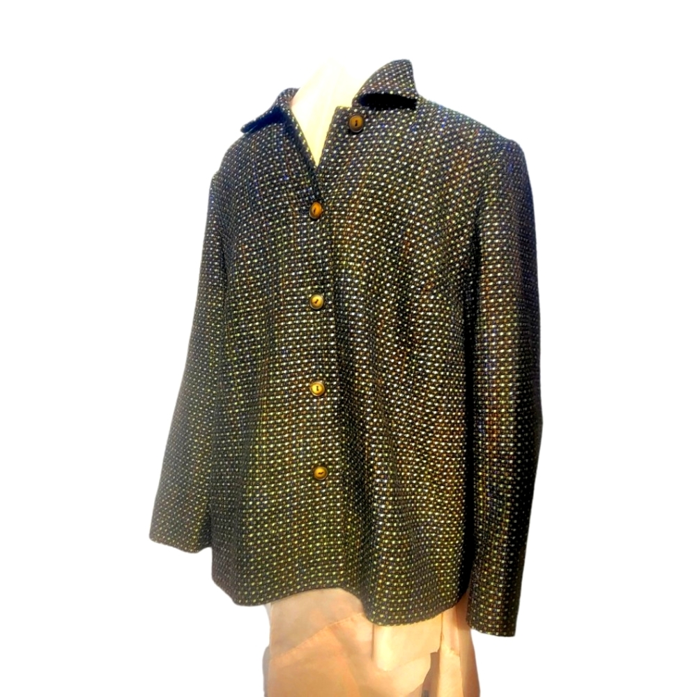 Vintage Wool Tweed Jacket by Glaser